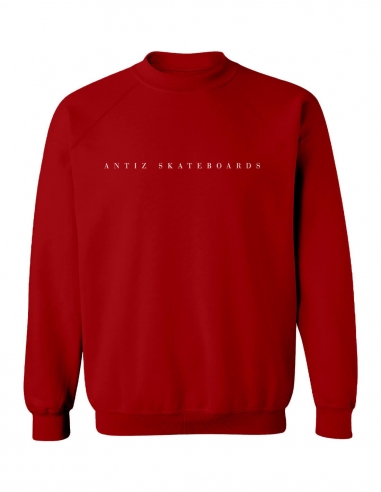 Sweatshirt Crew Neck TITLE – Red