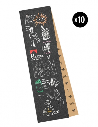 Antiz Skateboards ANTIZ PEPSSS Box Grip Sheet (x10)