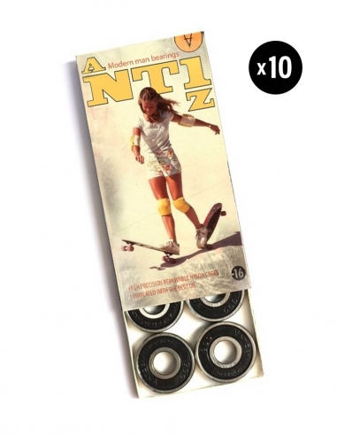 Antiz Skateboards ANTIZ 16+ – Abec 3 Bearings (x10)