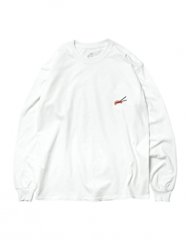 T-shirt Long Sleeves SUSHI STITCH - White