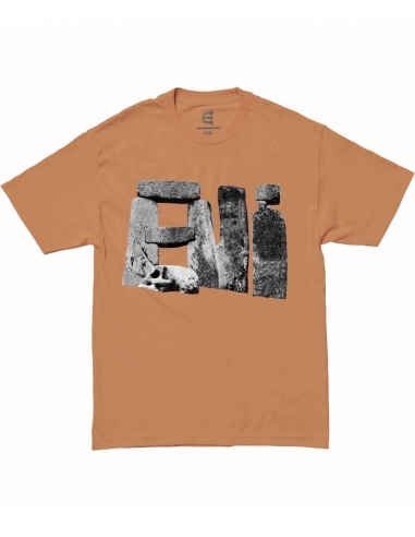 T-shirt EVI HENGE - Terracotta