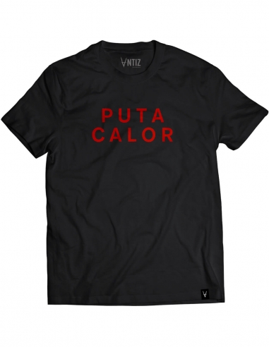 T-shirt PUTA CALOR – Black